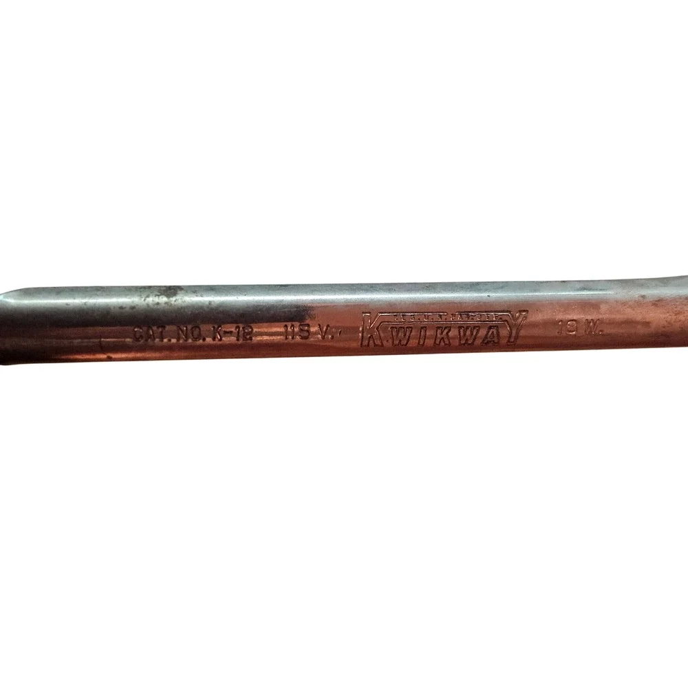 *Parts Only* Vintage Kwikway K-12 Electric Curling Iron Cream Handle